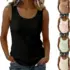 Women’s Dressy Linen Capri Pants with Elastic Waist for $9.99