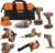 RIDGID 18V Cordless 8-Tool Combo Kit for $299 $299.00