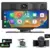 Rionhex 10.26″ Wireless CarPlay Touchscreen 4K Dash Cam for $69.99