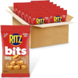 RITZ Bits Peanut Butter Sandwich Crackers 12-Pack for $7.34