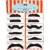 12-Pack Road Island Novelty 3.5-inch Black Fake Mustaches for $4.27