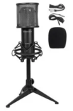 Rockville RCM01 Podcasting Microphone with Mount and Desk Stand for $59.95