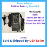 Roku Streambar 9102X/9102R/9102RW AC Adapter Power Charger – New, $17.94 ($34.50 Original)