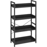 Rolanstar 4-Tier Metal Bookshelf Now Only $44.99