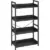 Rolanstar 4-Tier Metal Bookshelf Now Only $44.99