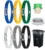 Rosaver 6-Piece Adjustable Rubber Garbage Can Bands for $2.99