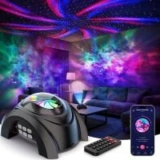 Rosetta 5-in-1 Dual Galaxy Projector with 58 Lighting Effects for $16.14