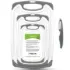 ROTTOGOON Non-Slip Plastic Chopping Board Set with Peeler for $12