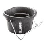 Rubbermaid Commercial 3-in-1 2-Gallon Flat-Back Plastic Feed Bucket for $8.40