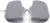 RUIERS U Shaped Shower Seat Cushion (Grey) – $13