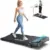 Runimon 2.75HP Brushless Under Desk Treadmill with LED Lighting for $109.49