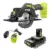 RYOBI ONE+ 18V Circular Saw Kit with 2 Batteries for $89.00