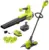 Ryobi One+ 18V Cordless Battery String Trimmer/Edger and Jet Fan Blower Combo Kit for $179 $179.00