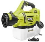 RYOBI ONE 18V Cordless Electrostatic Sprayer for $22 – 82% Off $22.00