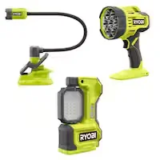 RYOBI ONE+ 18V Cordless Lighting Combo Kit Now $99.00