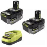 RYOBI ONE+ 18V High Performance Starter Kit w/ (2) 4.0 Ah Batteries & 2A Charger – $104 ($272.97 Value) $104.00