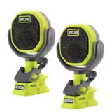 RYOBI ONE+ VERSE Clamp Speaker 2-Pack – $54.79