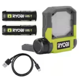 RYOBI USB Lithium Flip Light Kit with 2.0Ah Battery for $39.97