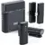 Rythflo LM03 Wireless Lavalier Microphone Set with Charging Case for $15.49