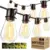 50FT Outdoor Waterproof LED String Lights with Shatterproof Bulbs for $13.99
