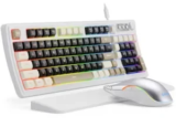 SABLUTE Gaming Keyboard and Mouse Combo with Wrist Rest for $23