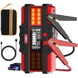 SAFEMATE Portable Battery Jumper Starter with 2500A Peak Power for $24.95