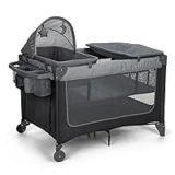 Safety 1st 4-in-1 Portable Play Yard with Bassinet, Napper & Changer – $89.99 ($179.99 Value)