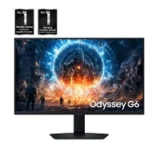 Samsung 27″ Odyssey G6 G60F QHD 350Hz Gaming Monitor – $199.99 ($300 Off)