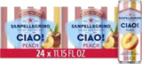 24-Pack San Pellegrino Sparkling Natural Mineral Water Cans for $8.94