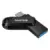 SanDisk Ultra Dual Drive Go 128GB USB Type-C and Type-A Flash Drive for $10.00