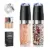 Sangcon Gravity Electric Salt and Pepper Grinder Set for $6.99