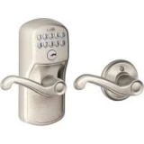 Schlage Plymouth Keypad Lock with Lever Handle for $90