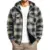 SCODI Men’s Fleece Hooded Sherpa Lined Zip-Up Plaid Hoodie for $19.99