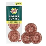 Scotch-Brite Copper Coated Metal Scrubbing Pads – 3 Pack for $2.13
