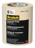 6-Count Scotch Contractor Grade Masking Tape Rolls for $6.68