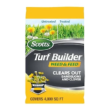 Scotts Turf Builder Weed and Feed 5 – $19.98 at Amazon