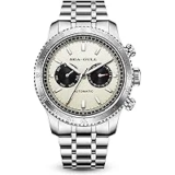 SEA-GULL Men’s GMT Dual Calendar Panda Eye Mechanical Watch for $174.25