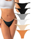 Seamless No Show Soft Panties – 6 Pack $6.49 (Reg. $12.99) w/ Code ZUKSKFI6