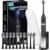 Seapeoa Sonic Electric Toothbrush Set with 10 Replacement Heads for $8.79