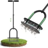 Seasky Manual Lawn Aerator with Padded T-Handle for $19.99