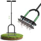 Seasky Manual Lawn Aerator Tool with Padded T-Handle for $20