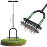 Seasky Manual Lawn Aerator Tool with Padded T-Handle for $20