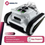 Seauto Robotic Pool Vacuum Cleaner with App Support for $329.99