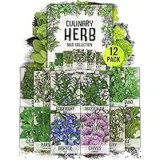 12-Pack Herb Seeds Variety Pack for Indoor Gardening – $8.99