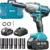 Seesii 21V 1/2″ Cordless Impact Wrench 665 ft-lbs with 4.0Ah Battery for $54
