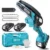 Seesii CH600+ 6″ Electric Cordless Mini Chainsaw Kit with 2 Batteries for $19.74