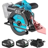 Seesii 6-1/2-in Cordless Circular Saw with Laser Guide – $59.99 ($129.99 Value)