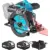 Seesii 6-1/2-in Cordless Circular Saw with Laser Guide – $59.99 ($129.99 Value)
