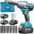 Seesii 1/2-inch Cordless Impact Wrench Kit Now $53.97