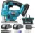 Seesii Cordless Jigsaw Kit with 2 Batteries and 9 Blades for $47.99